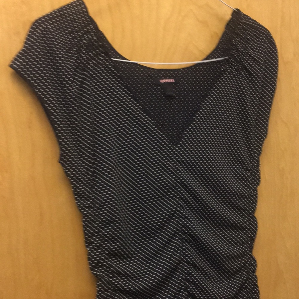 Black and White Polka dot Women's Dress